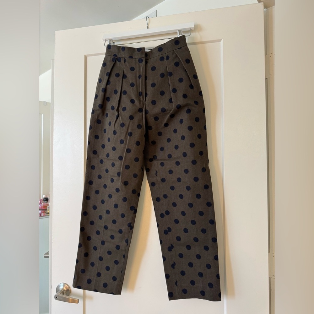 MaxMara polka dot trousers